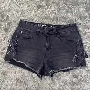 NEW - Hippie Laundry Black Shorts